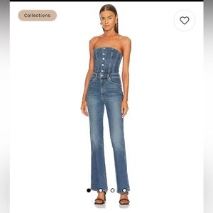 GRLFRND Denim Jumsuit